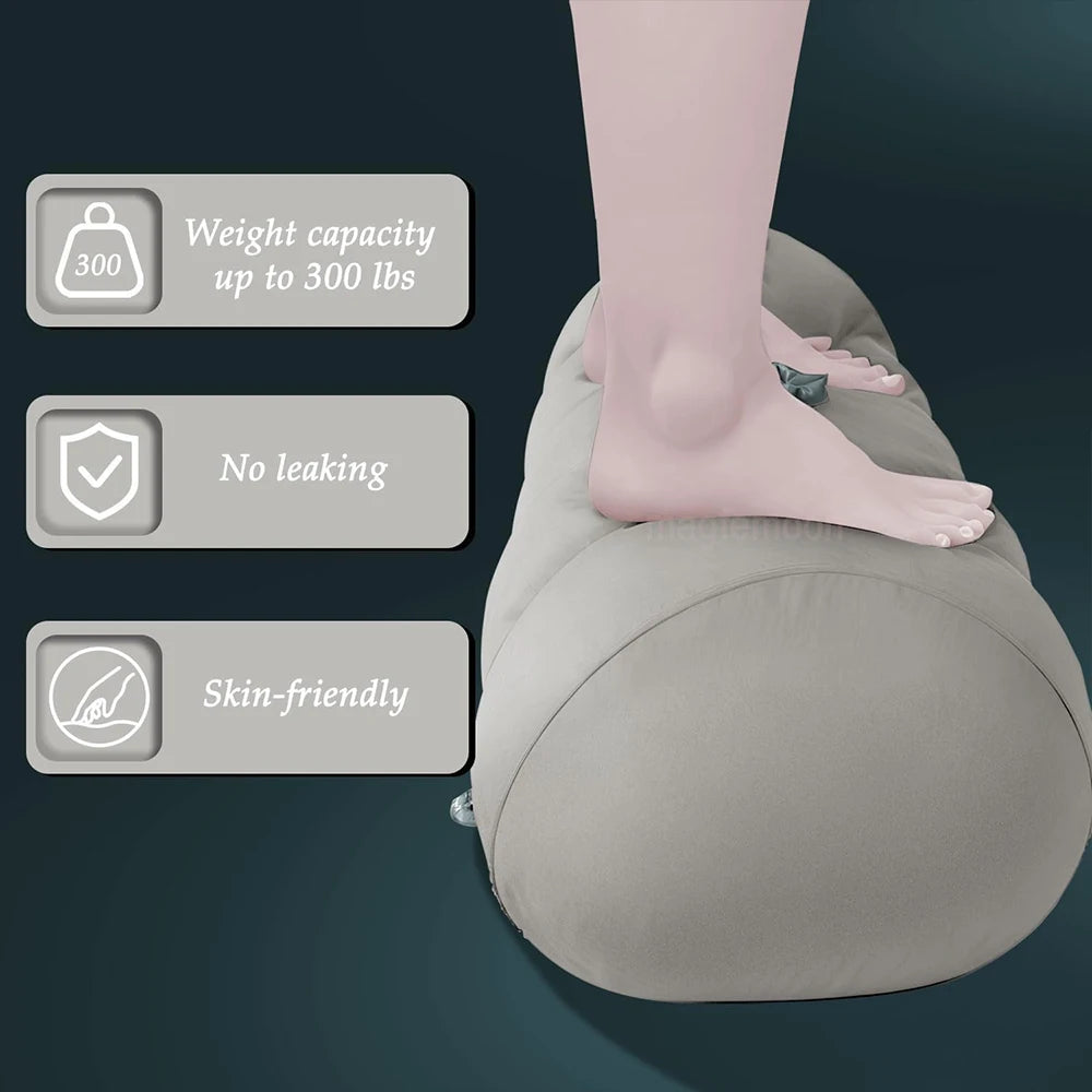 BDSM Bliss Wedge Pad with Handcuffs & Ankle Cuffs for Ultimate Erotic Positions