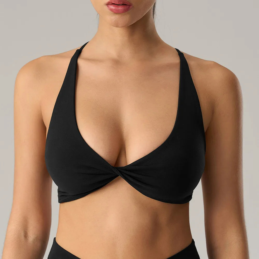Brilliance Activewear Cross Twist Sport Bra & Legging Set