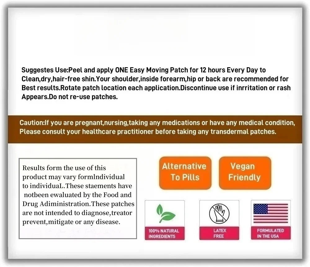 Male Enhancing Transdermal Patches - EXTREME MALE - Testosterone Booster for Men - 30 Patches