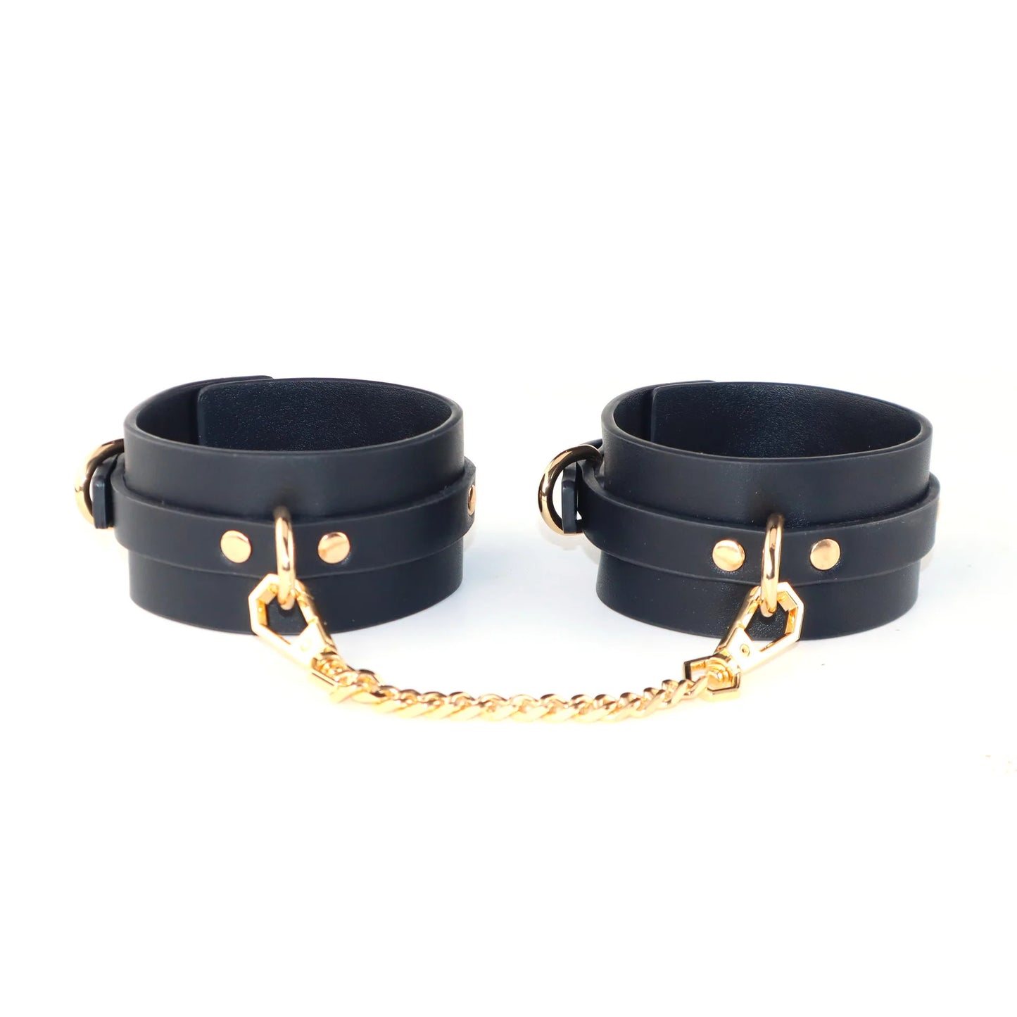SM Handcuffs Ankle Cuffs Bondage Set for Women Couples Spanking Leather Restraints BDSM Toys Fetish Gear Spreader Bar