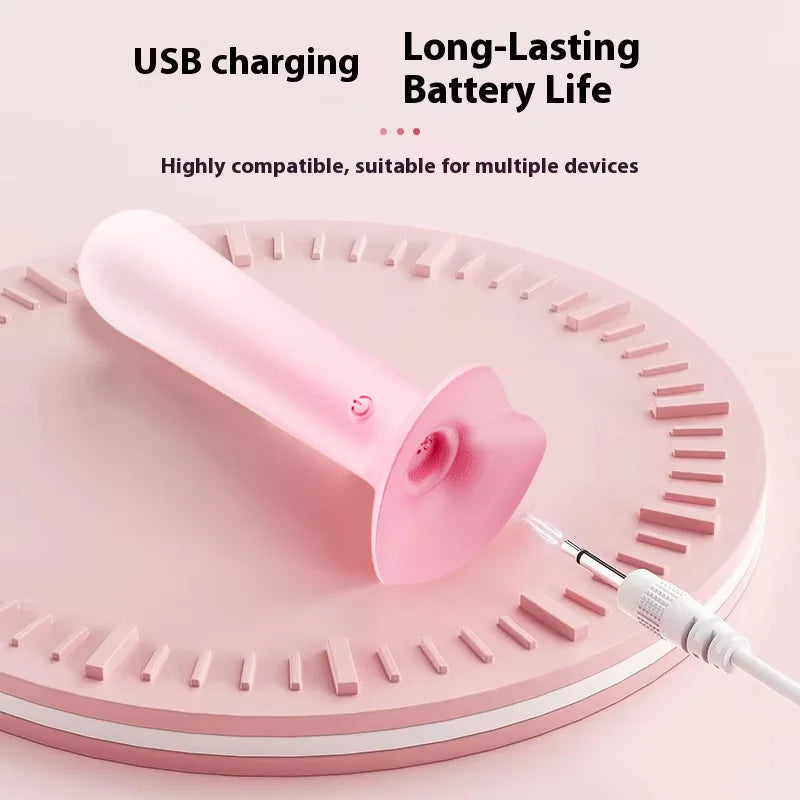 VibrantJoy 9-Speed Dual-Purpose Vibrator for Women - Ultimate Pleasure for Nipple, G-Spot, Clitoris, and Anal