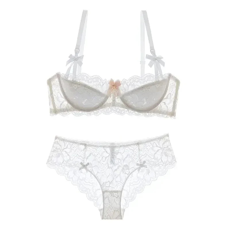 French Lace Tushy Slim Bra - Comfortable, Breathable, and Romantic Underwear for Effortless Elegance