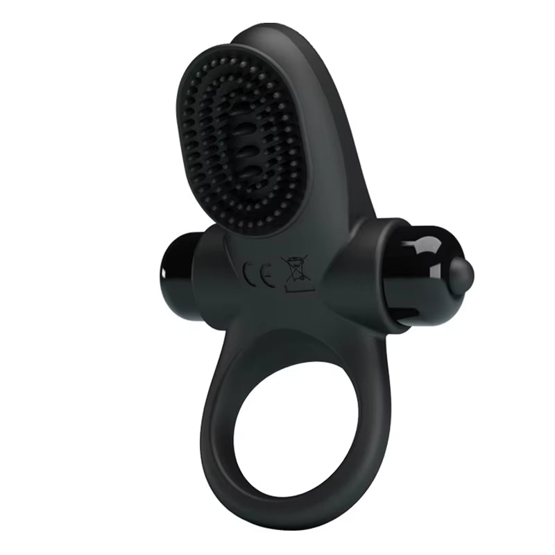 Powerful Vibrating Cock Ring 10 Function Vibrations Adult Sex Toys for Men Couples Delay Penis Ring ...