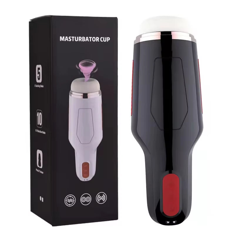 Sex Machine Toys Male Silicone Realistic Vagina Blowjob Pocket Stroker Vibrating Erotic Adult Mastur...