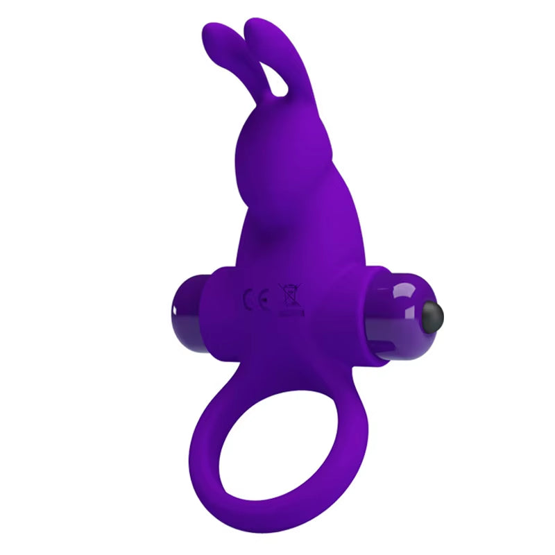 Powerful Vibrating Cock Ring 10 Function Vibrations Adult Sex Toys for Men Couples Delay Penis Ring ...