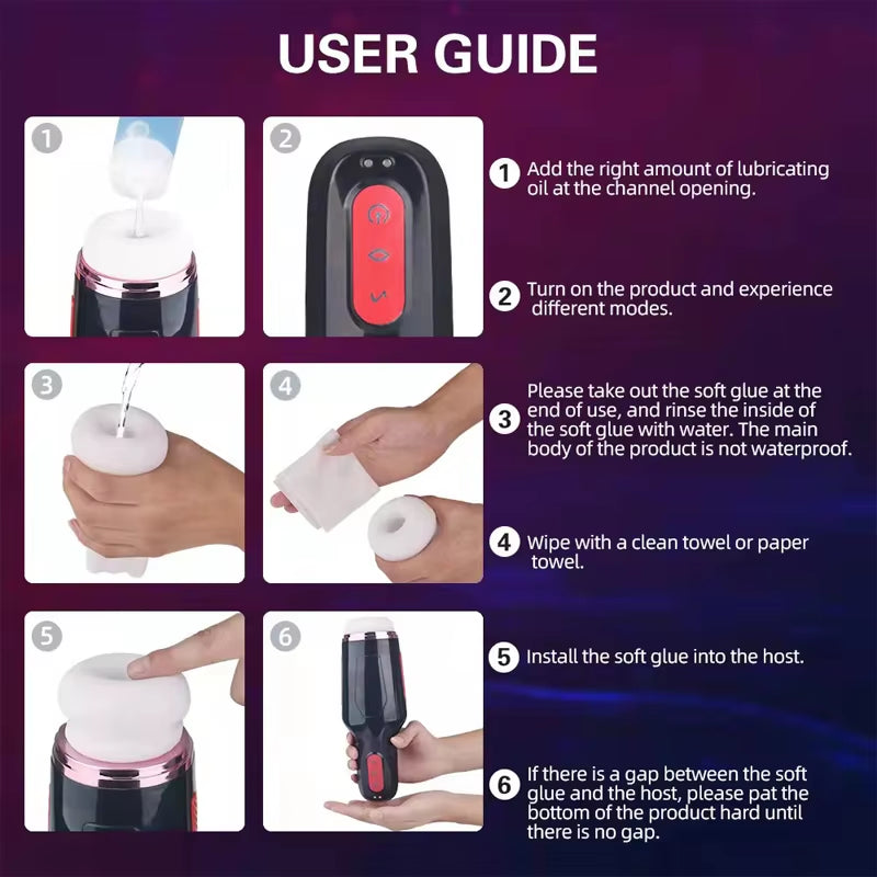 Sex Machine Toys Male Silicone Realistic Vagina Blowjob Pocket Stroker Vibrating Erotic Adult Mastur...