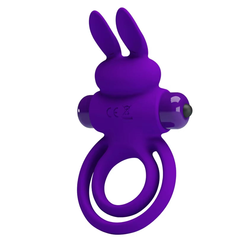 Powerful Vibrating Cock Ring 10 Function Vibrations Adult Sex Toys for Men Couples Delay Penis Ring ...
