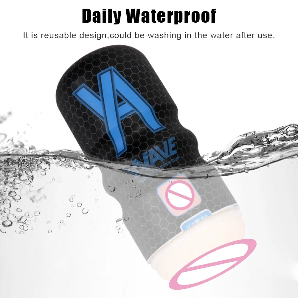 Male Masturbation Cup Oral Sex Silicone Soft Artificial Pussy Sex Toys For Men Penis Pump Realistic Vagina Anal Mouth