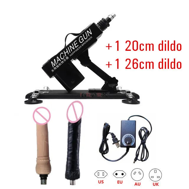 Automatic Electric Sex Machine Vagina Massage Multi-Speed Controller Vibrators Adult Big Dildos Sex Toys for Women Men Couples