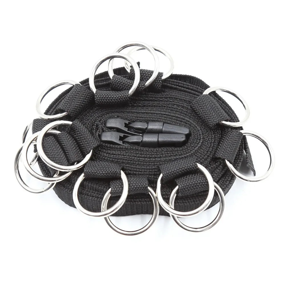 KinkLab BDSM Restraint Set - Open Leg Handcuffs & Ankle Cuffs for Ultimate Couples' Play