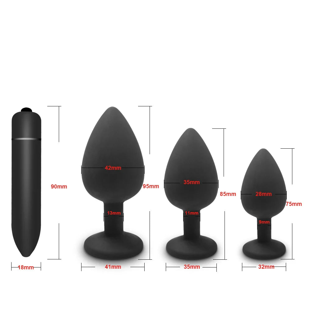 Anal Plug Vibrator