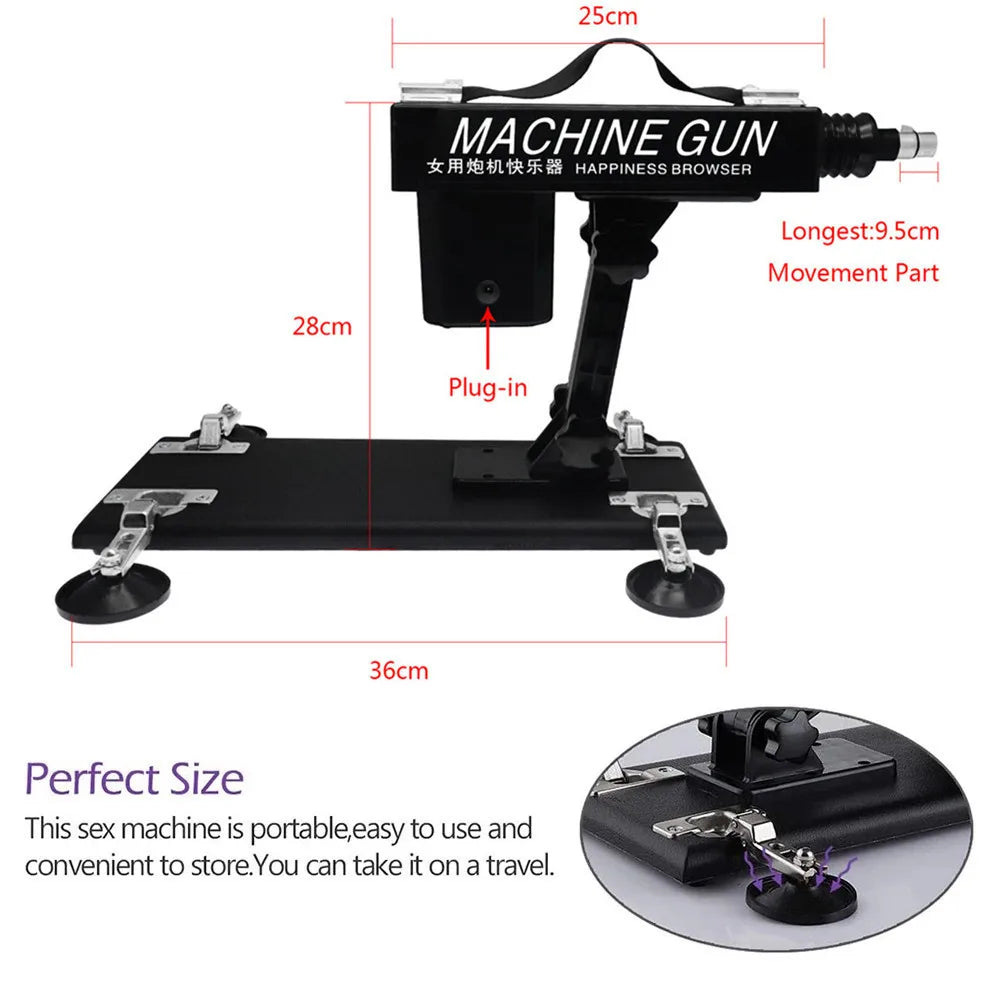 Automatic Electric Sex Machine Vagina Massage Multi-Speed Controller Vibrators Adult Big Dildos Sex Toys for Women Men Couples