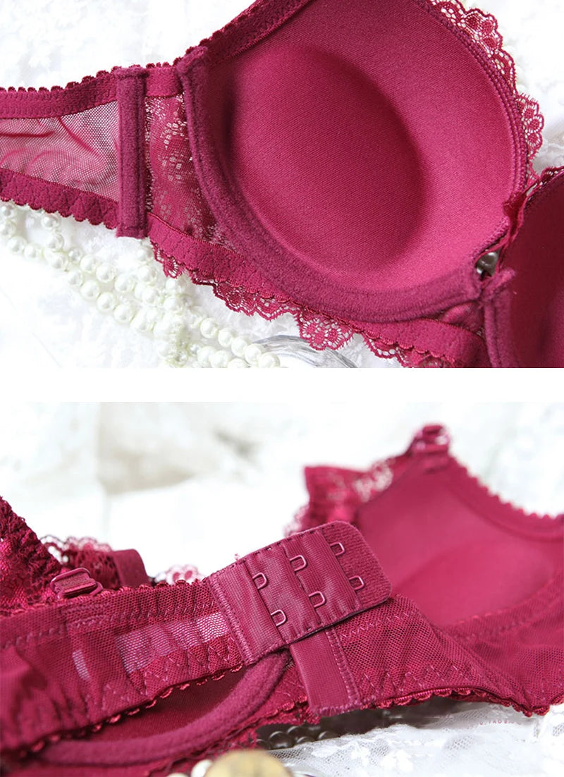 Cotton Lace Bra And Panty Set