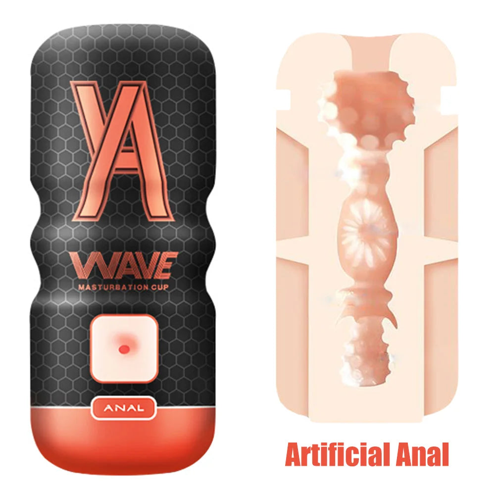 Male Masturbation Cup Oral Sex Silicone Soft Artificial Pussy Sex Toys For Men Penis Pump Realistic Vagina Anal Mouth