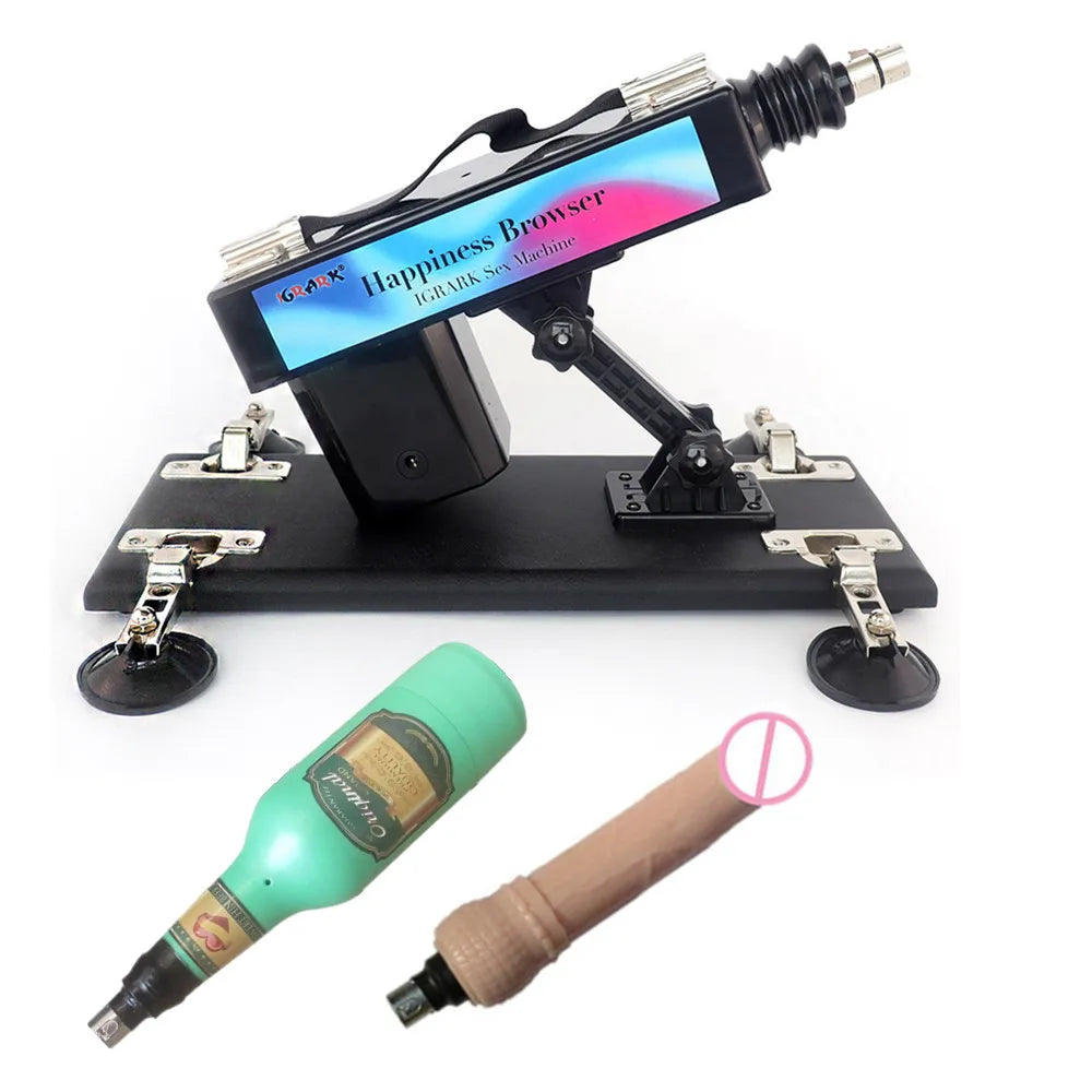 Automatic Electric Sex Machine Vagina Massage Multi-Speed Controller Vibrators Adult Big Dildos Sex Toys for Women Men Couples