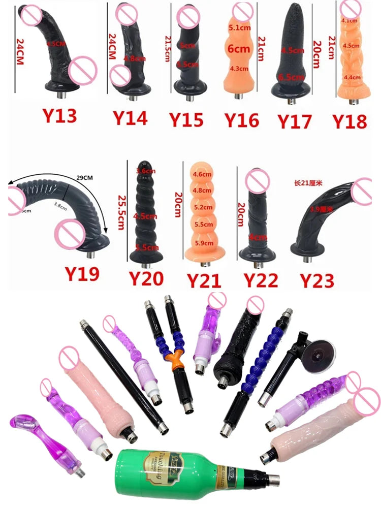 Automatic Electric Sex Machine Vagina Massage Multi-Speed Controller Vibrators Adult Big Dildos Sex Toys for Women Men Couples