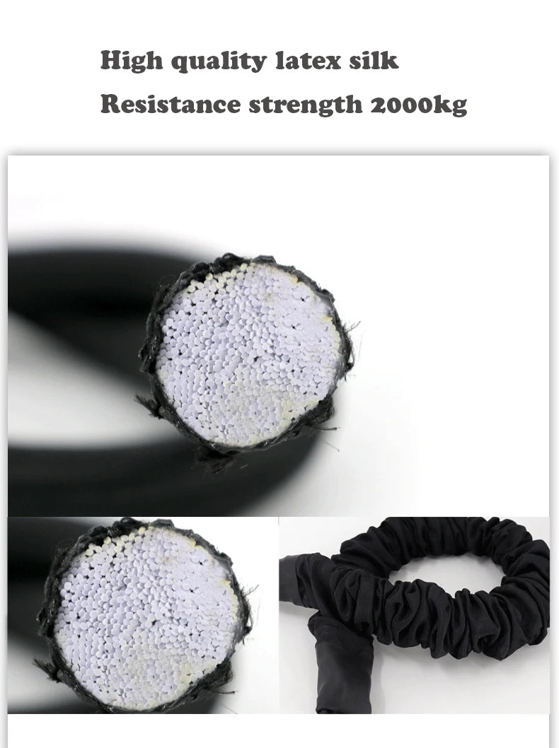 Bungee Fitness Set Yoga Bungee Cord Rope Resistance Air Dance Rope Exercise Fitness Home Gym Professional Training Equipment