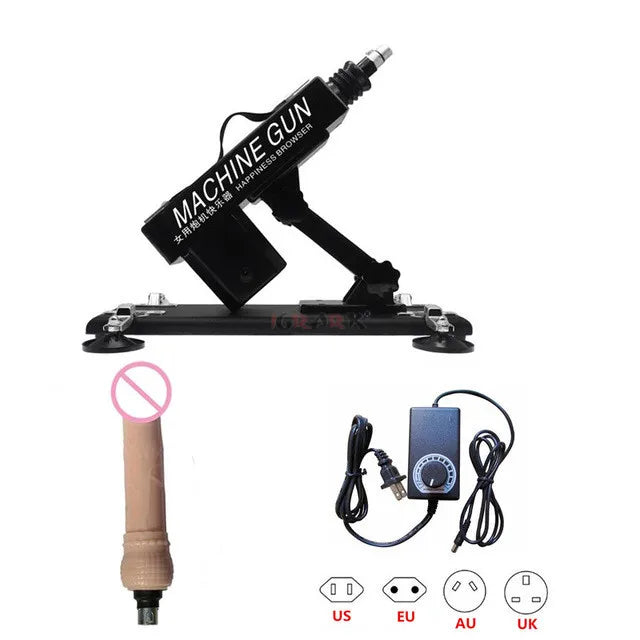 Automatic Electric Sex Machine Vagina Massage Multi-Speed Controller Vibrators Adult Big Dildos Sex Toys for Women Men Couples