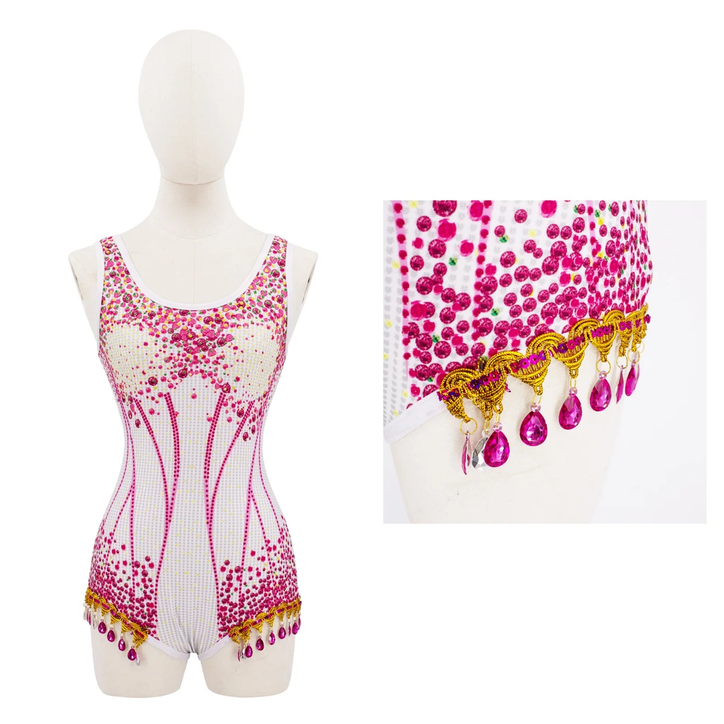 Cosplay Color Diversity Sleeveless Sexy Hot Girl jumpsuit Street Trendy Wind and Mold Times Concert Style