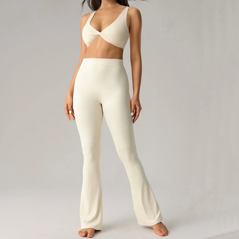 Brilliance Activewear Cross Twist Sport Bra & Legging Set
