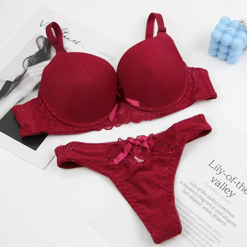 Push-up Bra and Thong set