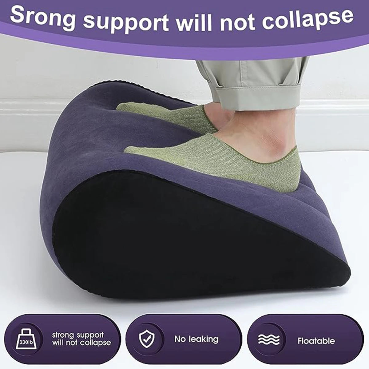 Sex Toy Furniture Pillow Position Cushion Triangle Inflatable Ramp Furniture Positioning Deeper Support Men Women Couples Game