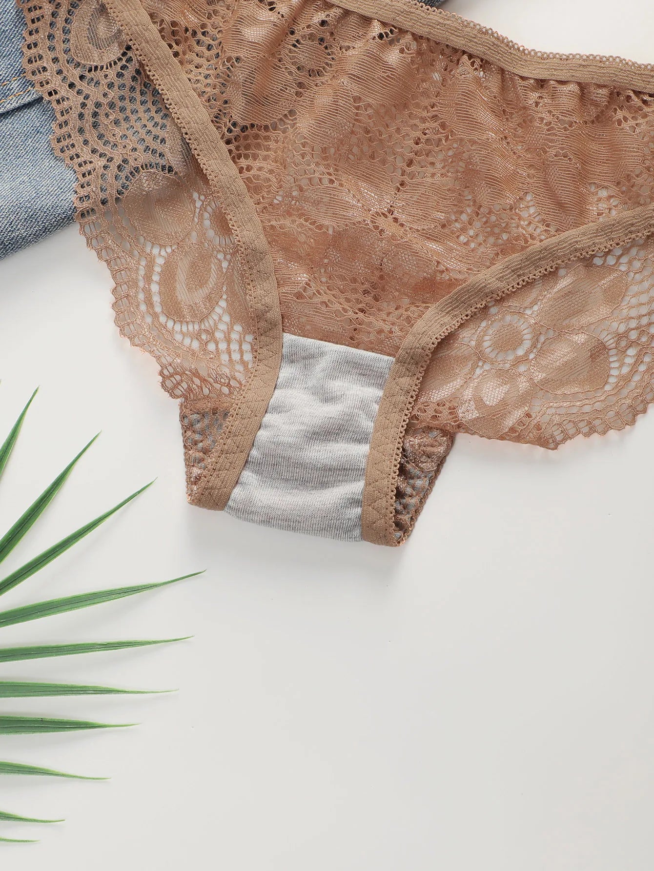 Floral Two Pieces Bras Panties Set