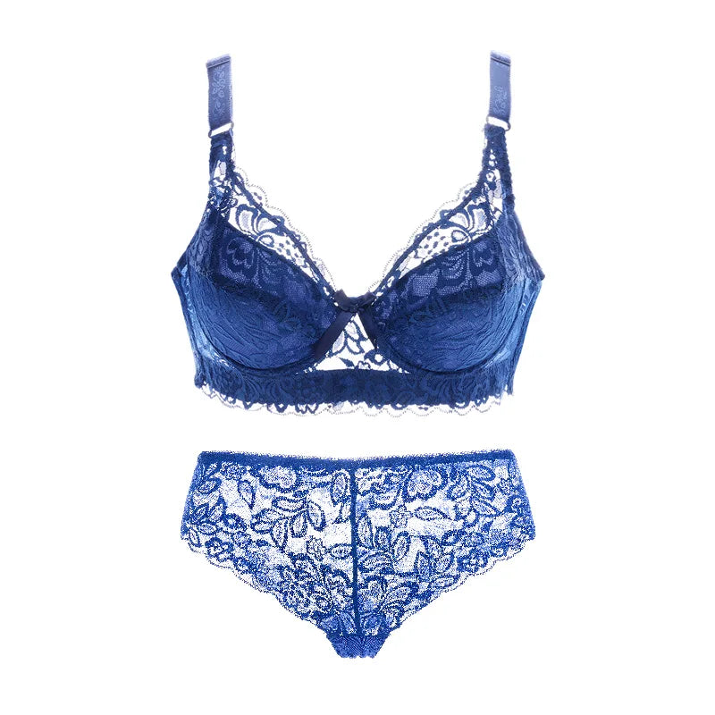 Lace Push-up Bra and Thin Panty set