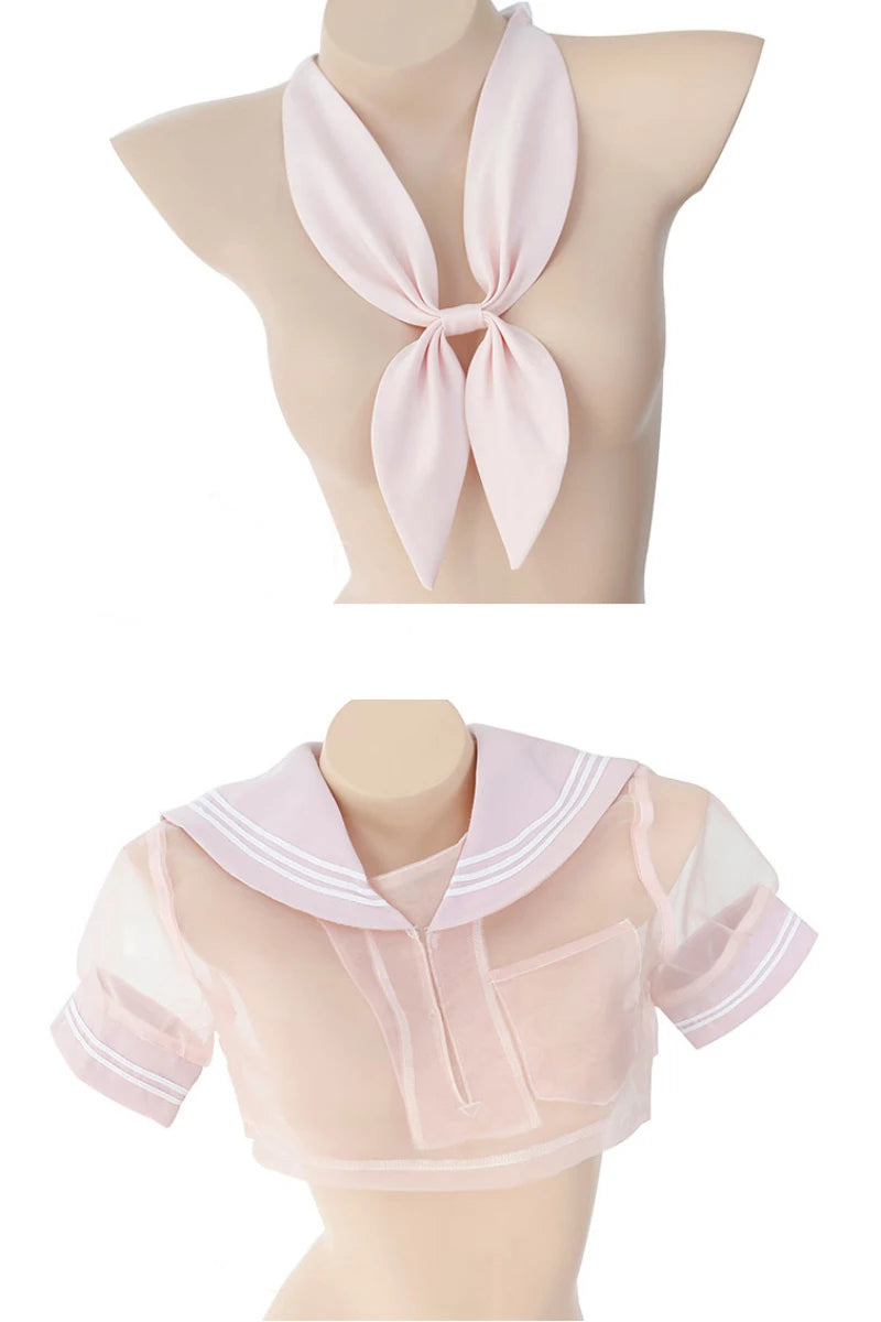Student Sailor Uniform Women Set