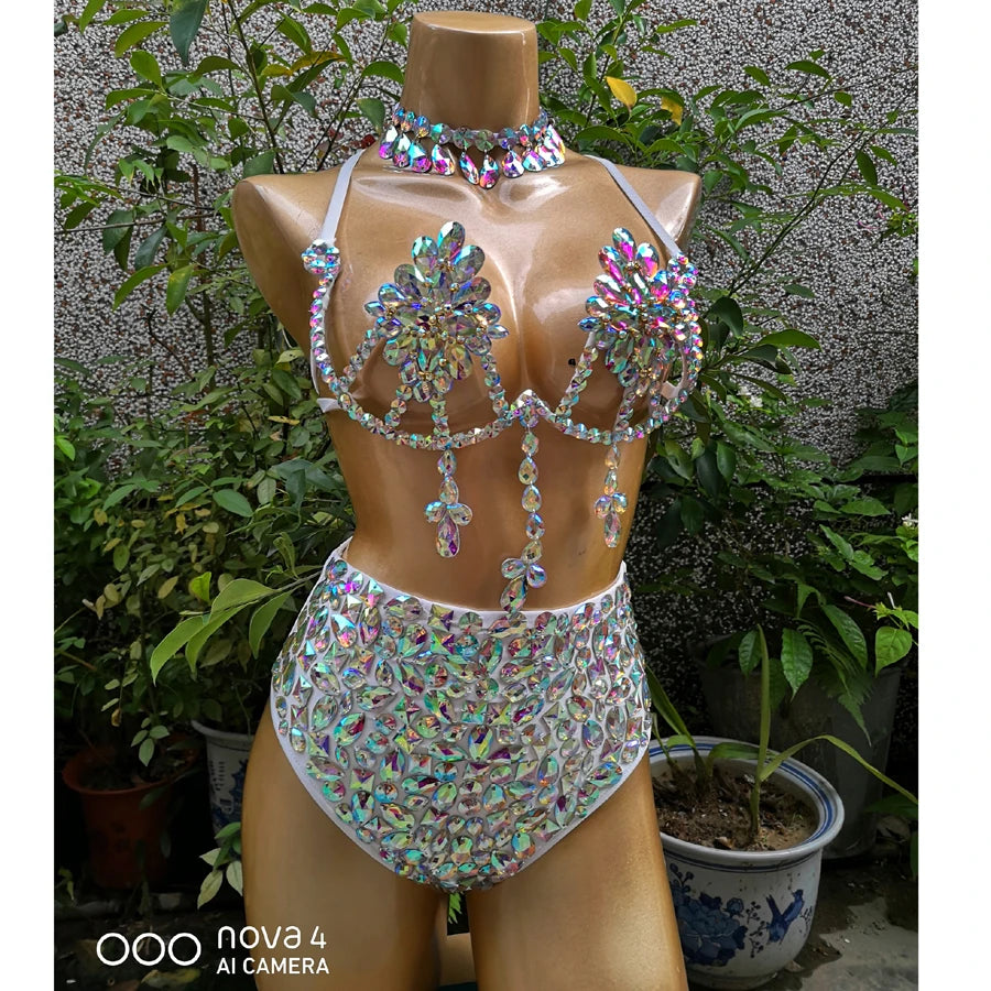 Samba Carnival Wire Bra + High Waist Panties