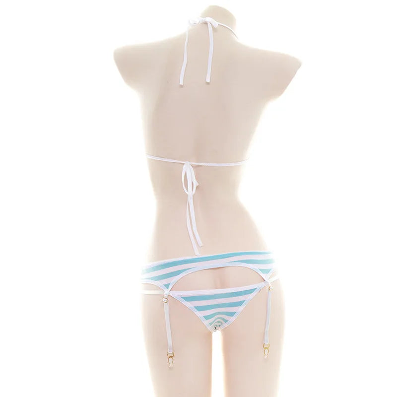 Sexy Lingerie Underwear Set Naughty Erotic Highcut Backless