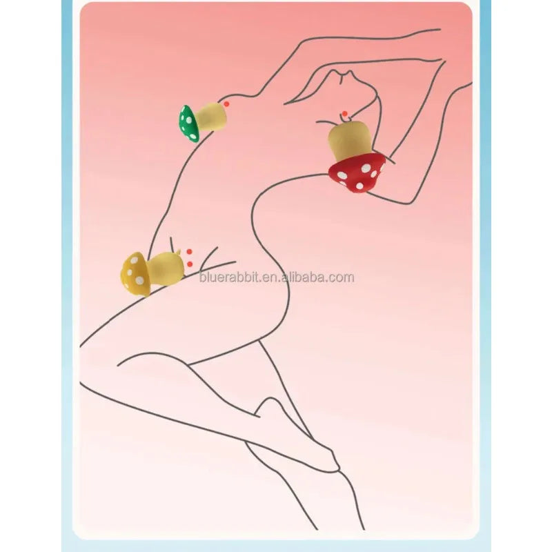 Mushroom Bliss Rechargeable Clitoris Stimulator - Mini, Cute & Powerful Sex Toy