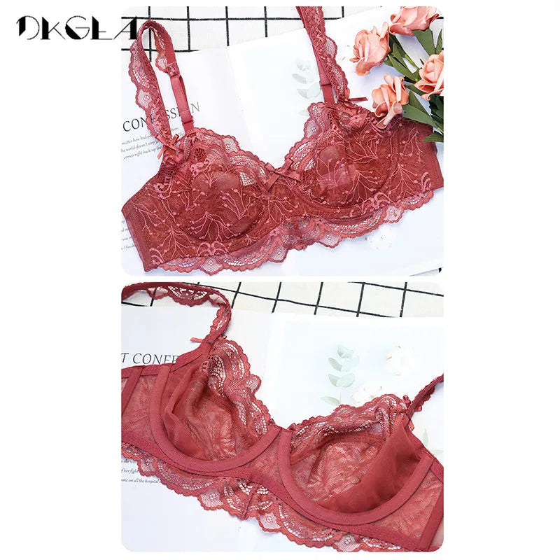 Bra Panties Sets  Embroidery Women Lingerie