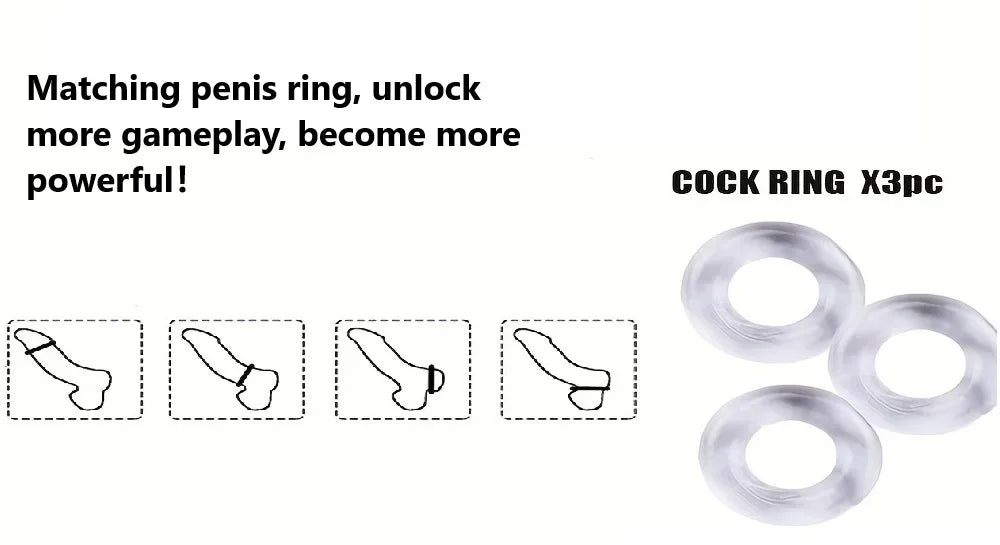 Male Masturbator Transparent Jelly Artificial Vaginal Real Pussy for Men Penis Exerciser Cock Enlarger Suck Sex Toys Erotic 18+