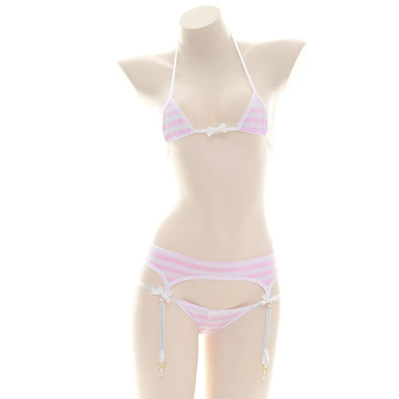 Sexy Lingerie Underwear Set Naughty Erotic Highcut Backless