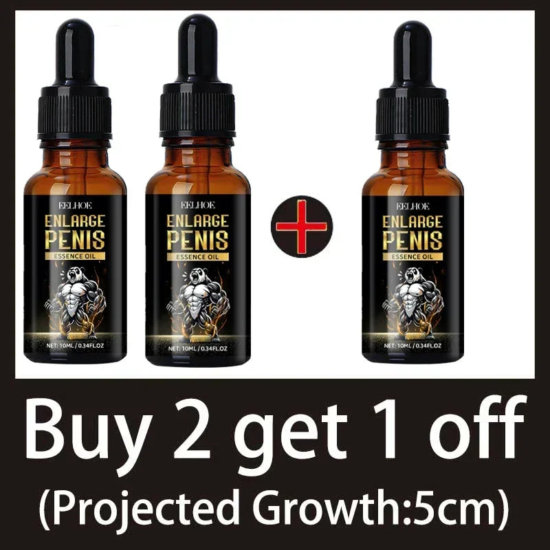 8Best Sellers Essential Oil Big Dick Male Penis Enlargement Oil Increase Size Erection Product Aphrodisiac Sex Extender Enhance