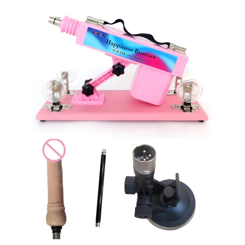 Automatic Electric Sex Machine Vagina Massage Multi-Speed Controller Vibrators Adult Big Dildos Sex Toys for Women Men Couples