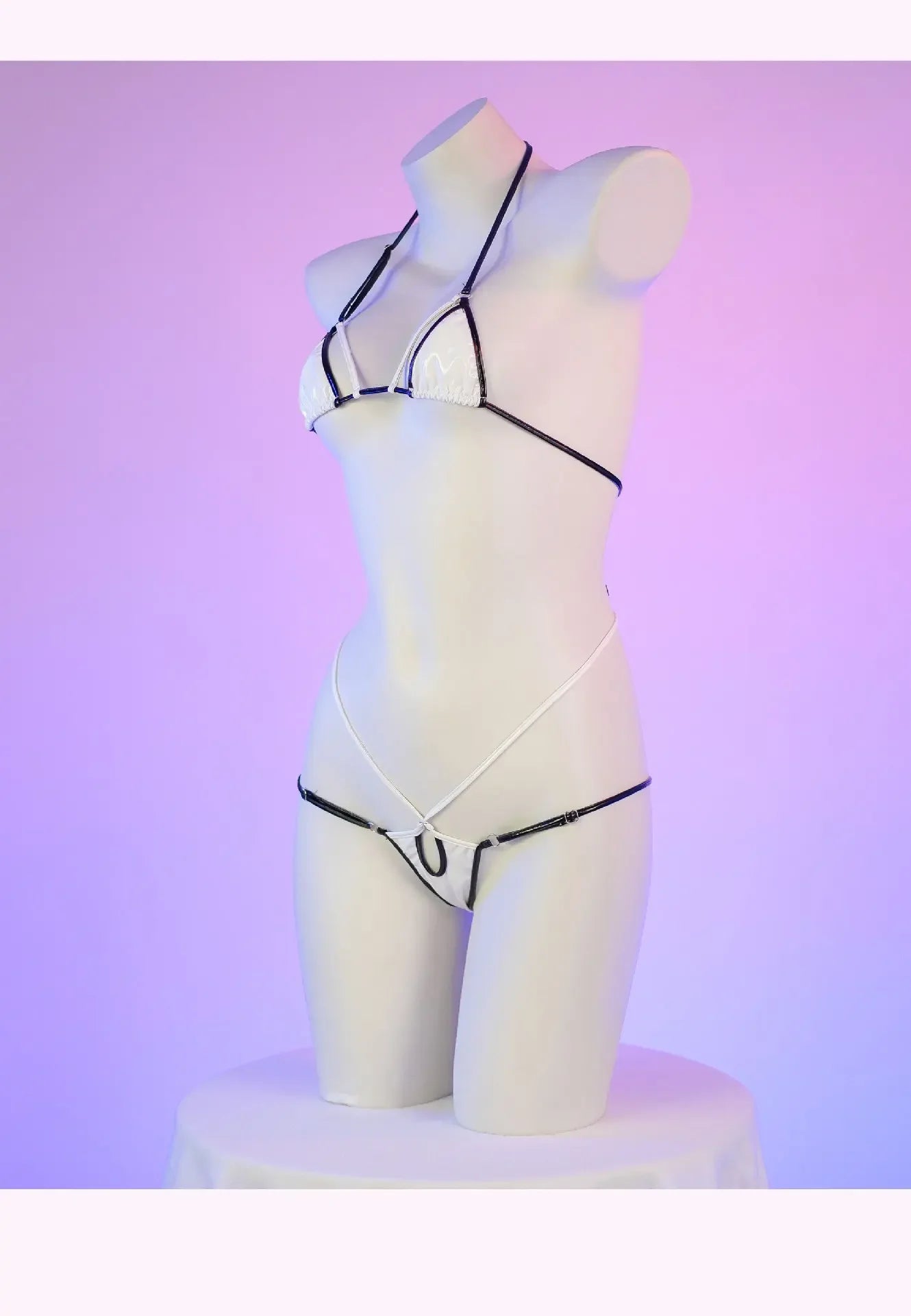 Sexy Lingerie Anime Cos Fun Sexy Underwear Black Lolita Sleepwear Three-point Women's Sexy Cosplay Cute Maid Uniform Bikini Cat