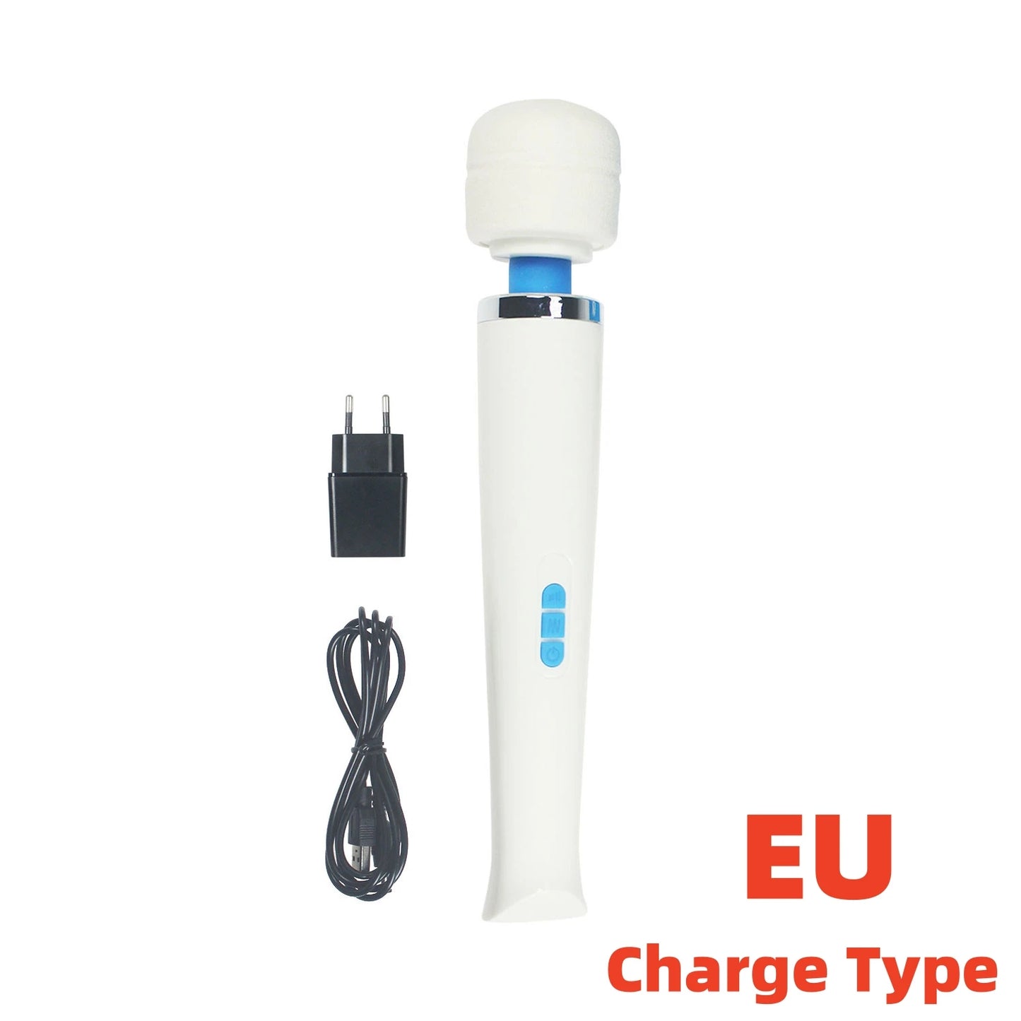 Love Vibrator Magic Wand - Powerful Rechargeable Massager for Intense Clitoral Stimulation