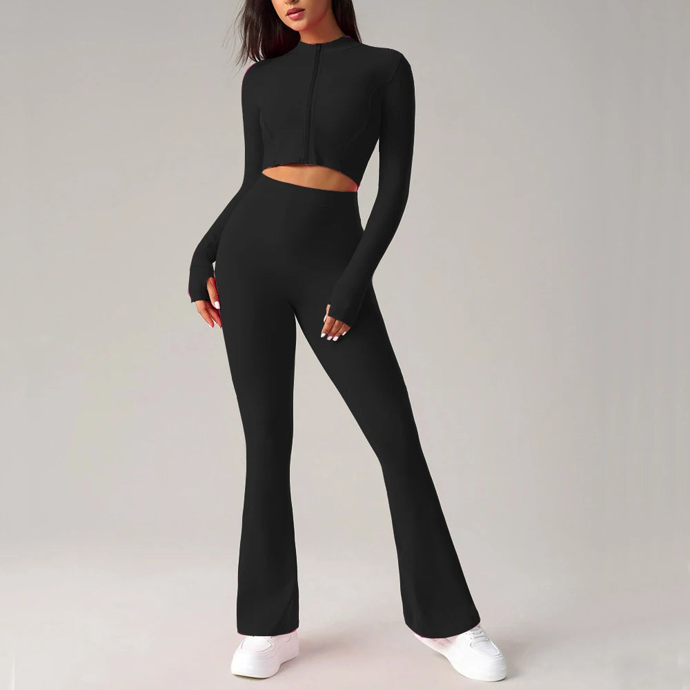 Brilliance Activewear Cross Twist Sport Bra & Legging Set