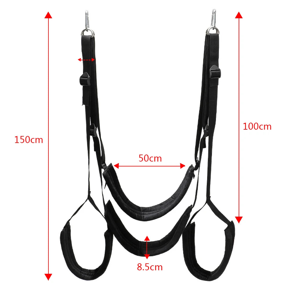 Liberator Sex Swing Strap - Versatile Ankle & Wrist Restraints for Couples' Thrilling Bondage Adventures