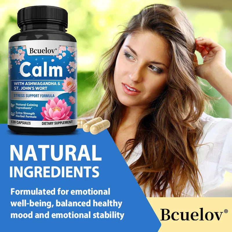 Calcium + Magnesium + Zinc Supplement - Supports Bone, Muscle, Nerve Health and Promotes Calcium Absorption - 120 Capsules