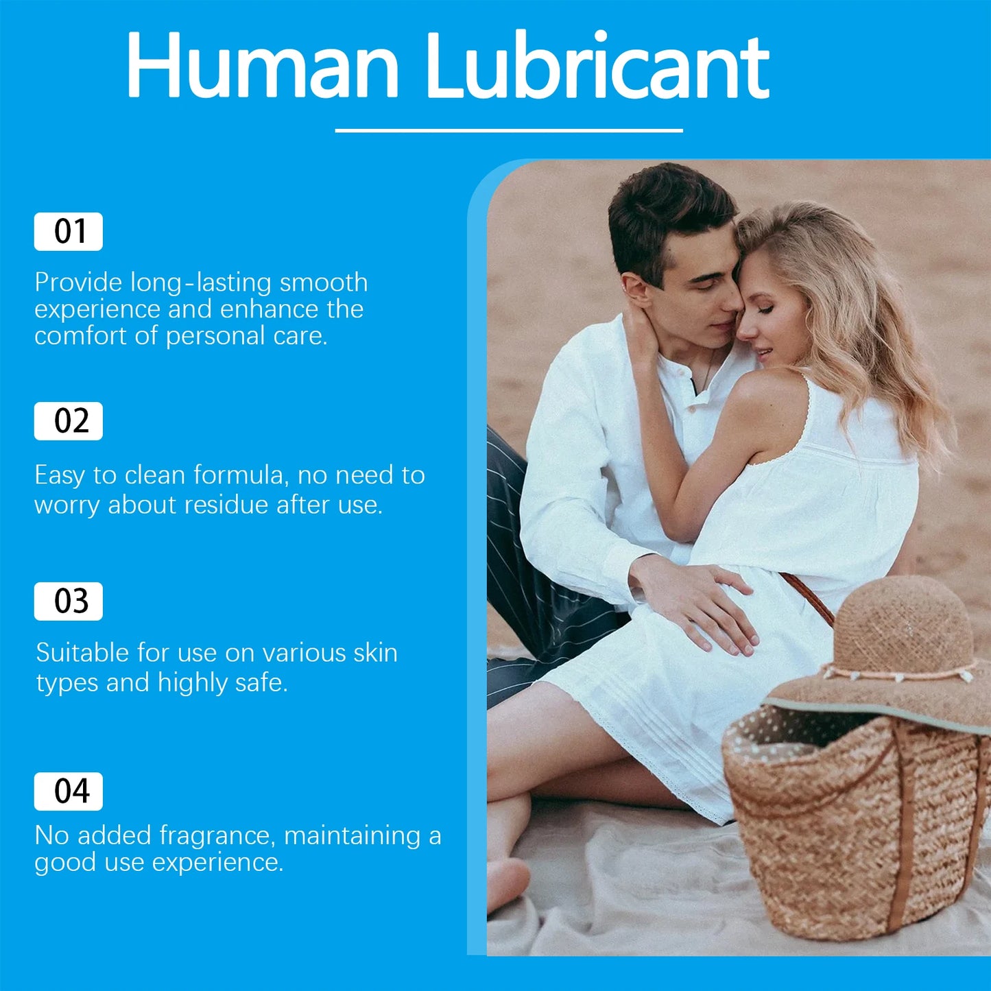 Lubricant For Sex Women Anal Lubrication Gel Moisturizing Soft Skin Relieve Dryness Reduce Friction Water Based Lube For Session