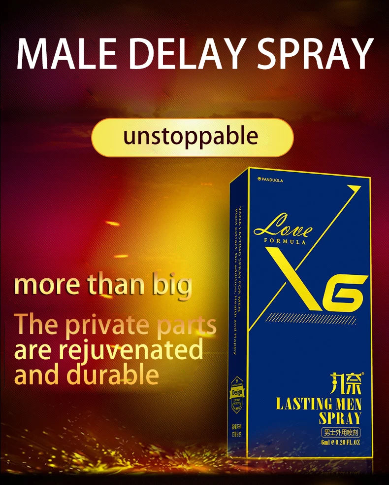 Sexual male delayed ejaculation spray male sexual function aphrodisiac erection enhancement penis spray delayed long-acting