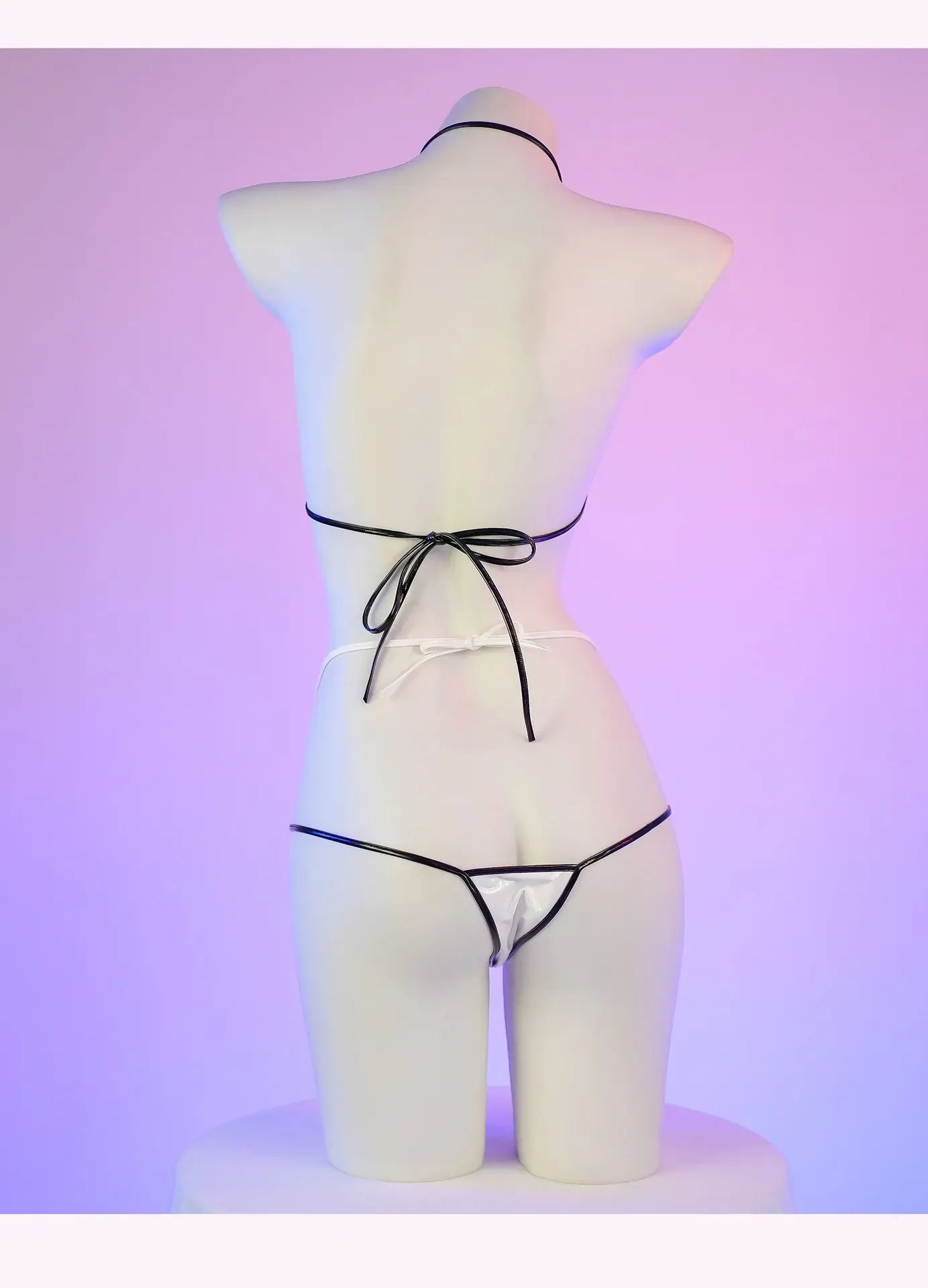 Sexy Lingerie Anime Cos Fun Sexy Underwear Black Lolita Sleepwear Three-point Women's Sexy Cosplay Cute Maid Uniform Bikini Cat