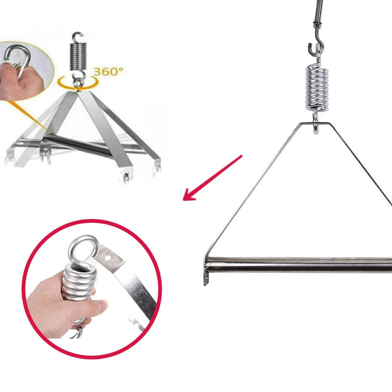 Sensual Bliss Metal Tripod Sex Swing - Elevate Your Pleasure with Couples' BDSM Experience