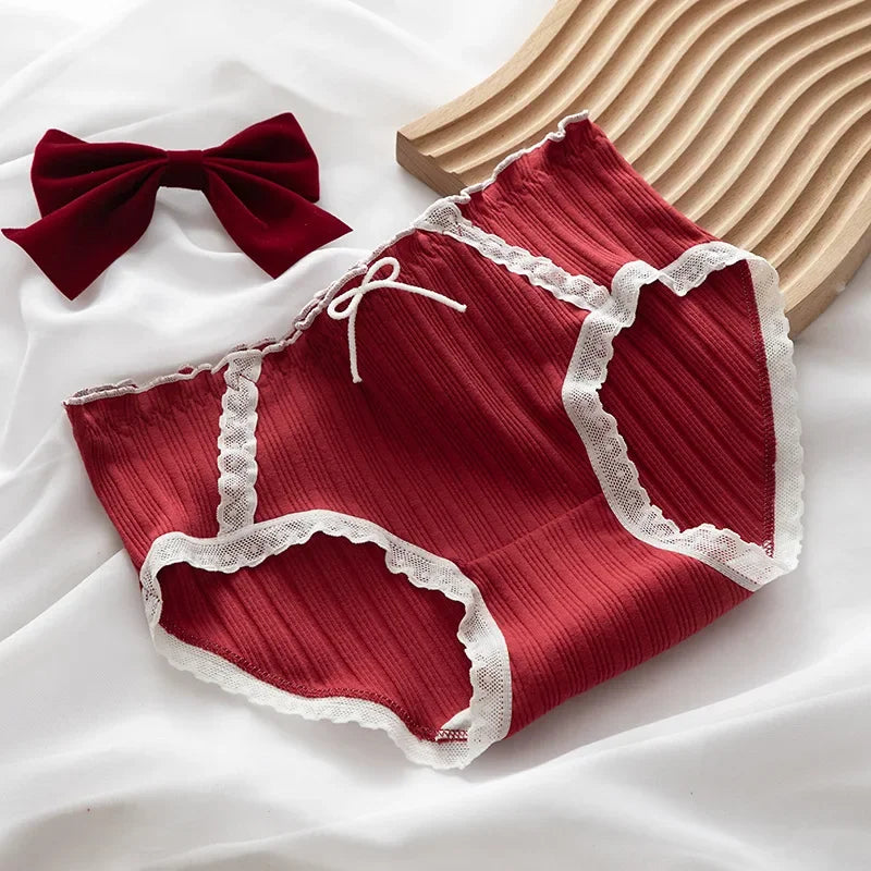 Polka dots and Gingham Cotton Panties