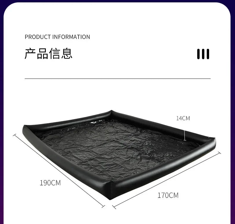 Bdsm Inflatable Furniture Sexual Barrier Bed Waterproof Bed Sheets Sex Furniture Adult Games Sex Toys for Couples Women Men