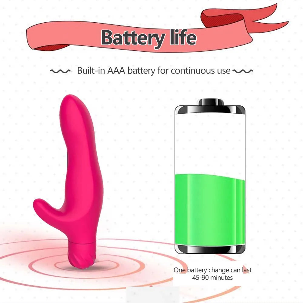Stimulating High-frequency G-spot Vibrator USB Rechargeable Powerful Dildo Vibrator For Female Clitoral Massage Adult Sex Toys