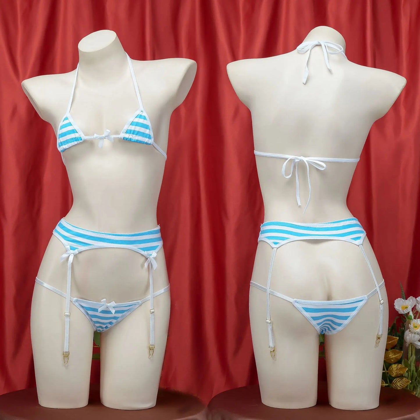 Sexy Lingerie Underwear Set Naughty Erotic Highcut Backless